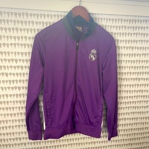 Women’s Real Madrid purple jacket size medium